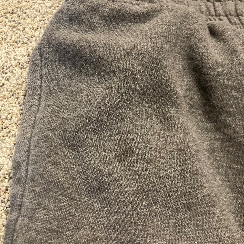 Nike Women's Sweatpants Charcoal Gray Straight Leg Embroidered Swoosh Large - Picture 13 of 14